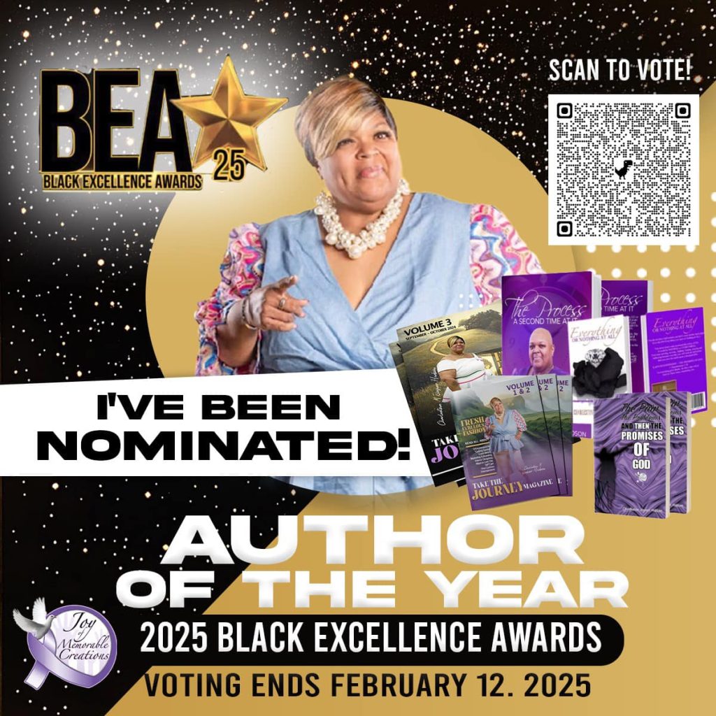 A Champion Honored: Charlestine Crowned Author of the Year at the Black Excellence Awards 2025!